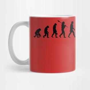 Funny Diver evolution diving fans gift Mug